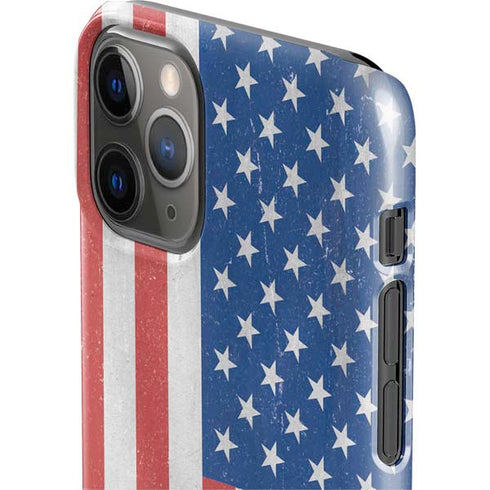 American Flag Distressed iPhone 11 Pro Lite Case