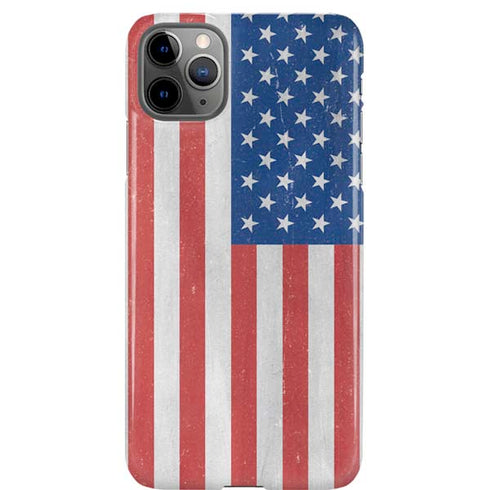 American Flag Distressed iPhone 11 Pro Max Lite Case