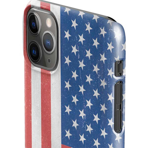 American Flag Distressed iPhone 11 Pro Max Lite Case