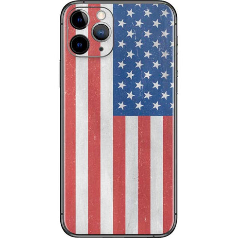 American Flag Distressed iPhone 11 Pro Skin