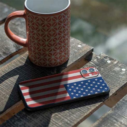 American Flag Distressed iPhone 11 Skin