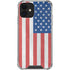 American Flag Distressed iPhone 12 Clear Case