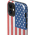 American Flag Distressed iPhone 12 Impact Case