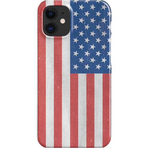 American Flag Distressed iPhone 12 Mini Lite Case