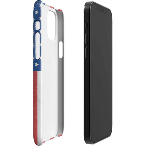 American Flag Distressed iPhone 12 Mini Lite Case