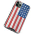 American Flag Distressed iPhone 12 Pro Max Clear Case