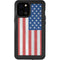 American Flag Distressed iPhone 12 Pro Max Waterproof Case
