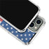 American Flag Distressed iPhone 15 Pro Clear Case