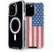 American Flag Distressed iPhone 14 Pro MagSafe Case