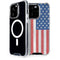 American Flag Distressed iPhone 15 Pro MagSafe Case