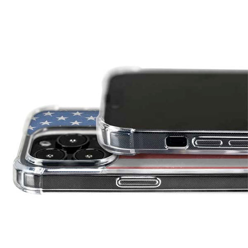 American Flag Distressed iPhone 14 Pro MagSafe Case