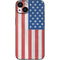 American Flag Distressed iPhone 14 Skin