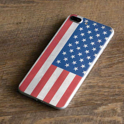 American Flag Distressed iPhone 7 Plus Skin