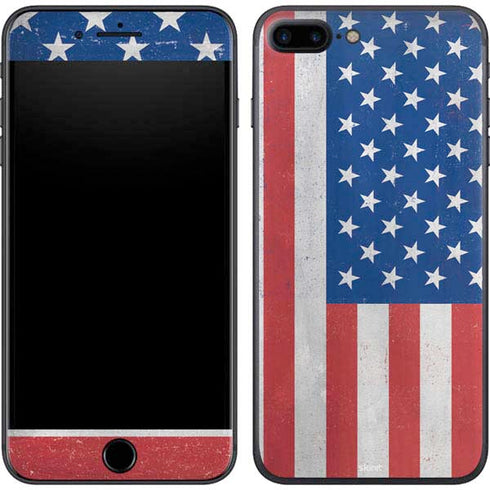 American Flag Distressed iPhone 8 Plus Skin