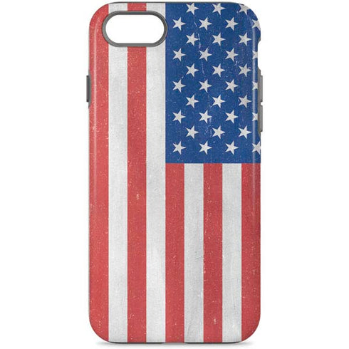 American Flag Distressed iPhone 8 Pro Case