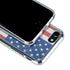 American Flag Distressed iPhone SE (2nd & 3rd Gen) Clear Case
