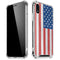 American Flag Distressed iPhone XR Clear Case