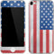 American Flag Distressed Apple iPod Skin