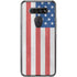 American Flag Distressed LG K51/Q51 Clear Case