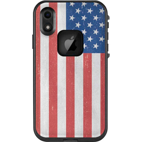American Flag Distressed LifeProof Fre iPhone Skin