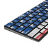 American Flag Distressed Magic Keyboard with Numeric Keypad Skin