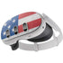 American Flag Distressed Meta Quest 3 Skin