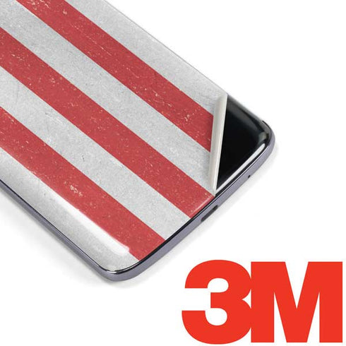American Flag Distressed Moto E5 Plus Skin