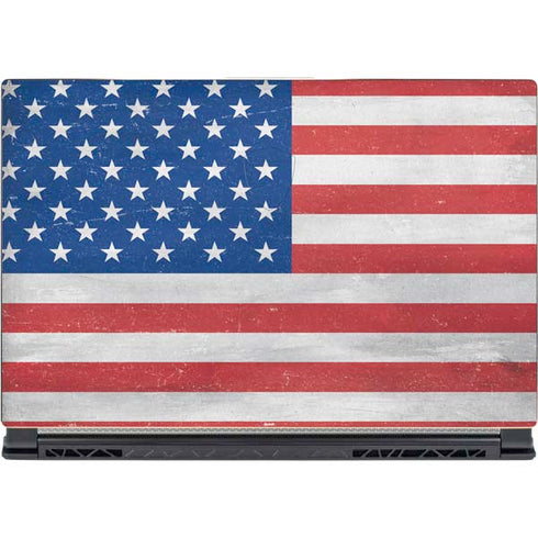 American Flag Distressed MSI GS65 Stealth Laptop Skin