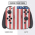 American Flag Distressed Nintendo Switch Bundle Skin