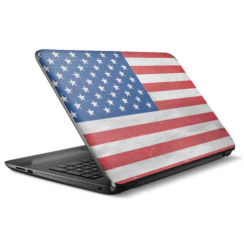 American Flag Distressed HP Notebook Skin