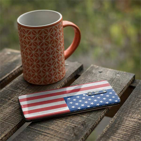 American Flag Distressed OnePlus 7 Pro Skin