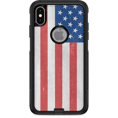American Flag Distressed Otterbox Commuter iPhone Skin
