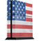 American Flag Distressed PS4 Console Skin