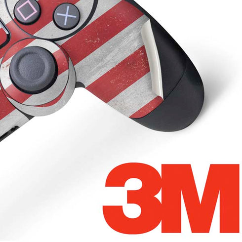 American Flag Distressed PS4 Controller Skin