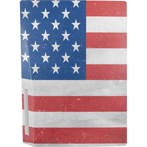 American Flag Distressed PS5 Bundle Skin