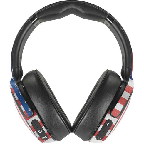 American Flag Distressed Skullcandy Venue Skin