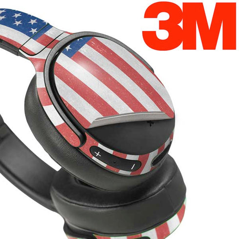 American Flag Distressed Skullcandy Venue Skin