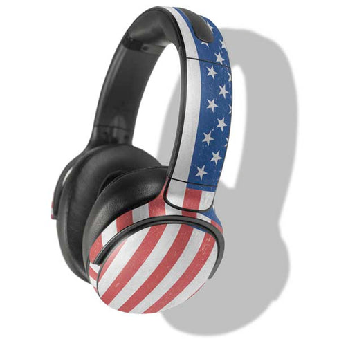 American Flag Distressed Skullcandy Venue Skin