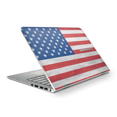 American Flag Distressed HP Spectre Skin