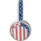 American Flag Distressed Surface Headphones Skin