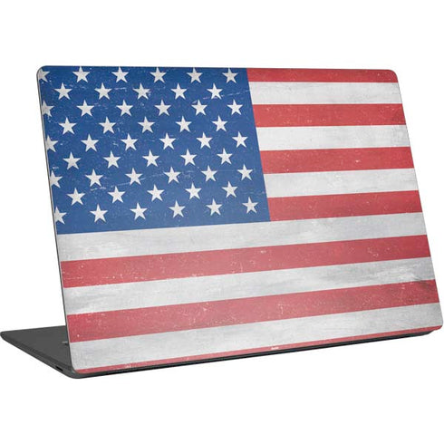 American Flag Distressed Surface Laptop 4 15in Skin