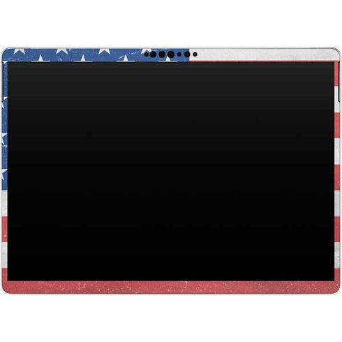 American Flag Distressed Surface Pro 8 Skin