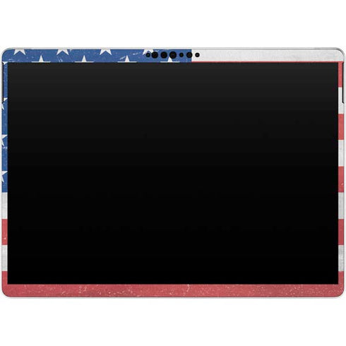 American Flag Distressed Surface Pro 9 Skin