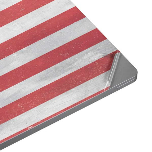 American Flag Distressed Universal Laptop 17in (13.8 x 10in) Skin
