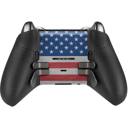 American Flag Distressed Xbox Elite Wireless Controller Series 2 Skin