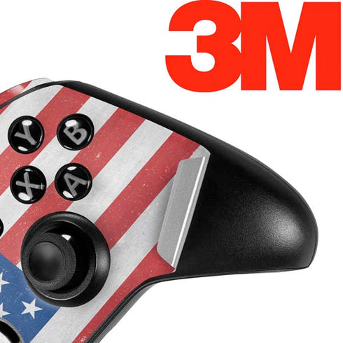 American Flag Distressed Xbox One Elite Controller Skin