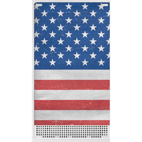 American Flag Distressed Xbox Series S Skins