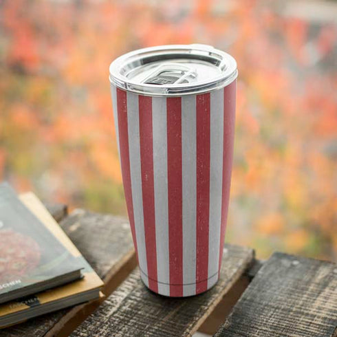 American Flag Distressed Yeti 20oz Tumbler Skin