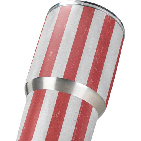 American Flag Distressed Yeti 30oz Rambler Tumbler Skin