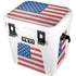 American Flag Distressed YETI Roadie 24 Hard Cooler Skin